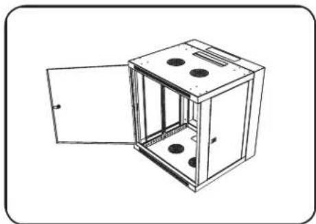 Tripp Lite SmartRack SRW26US - Reversing the Enclosure - 3