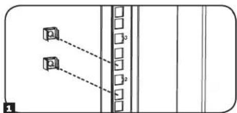 Tripp Lite SmartRack SRW26US - To Remove Cage Nuts, Reverse Steps 1-3 - 1