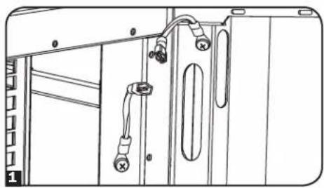 Tripp Lite SmartRack SR42UBZ4 - Inversión de la Puerta Delantera - 1