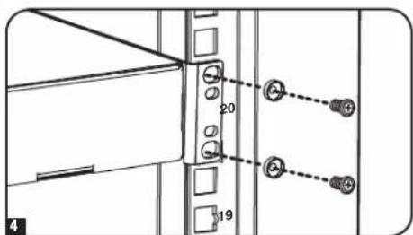 Tripp Lite SmartRack SR42UBZ4 - Компоновка шкафа - 6