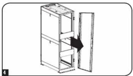 Tripp Lite SmartRack SR42UBZ4 - Компоновка шкафа - 1