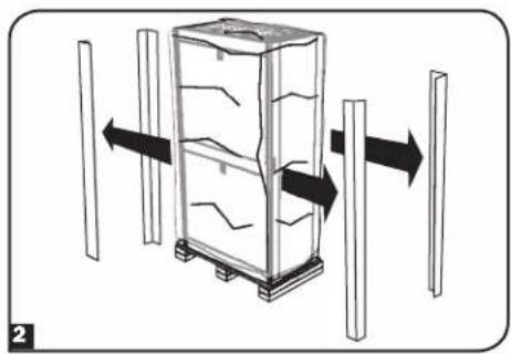 Tripp Lite SmartRack SR42UBZ4 - Unpacking - 2