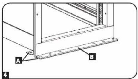 Tripp Lite SmartRack SR42UBZ4 - Connexion à la terre - 1