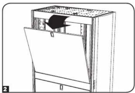 Tripp Lite SmartRack SR42UBZ4 - Removing Side Panel - 5