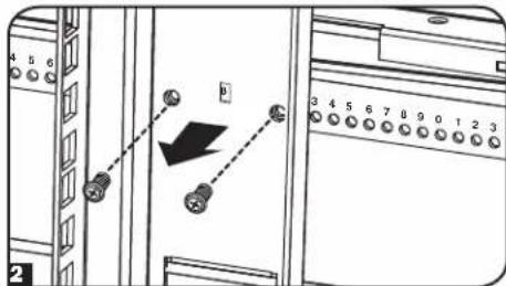 Tripp Lite SmartRack SR42UBZ4 - Adjusting Mounting Rails and Cable Management Rails - 2