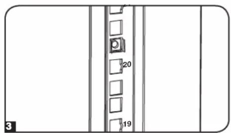 Tripp Lite SmartRack SR42UBZ4 - Installer les écrous à cage - 3