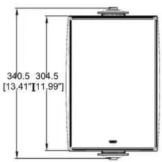 TANNOY DVS 6 - DVS (EN54) - Abmessungen - 11