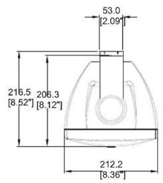 TANNOY DVS 6 - DVS (EN54) - Abmessungen - 8