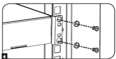 Tripp Lite SmartRack SRW10US - Installation et retrait des écrous cages - 4