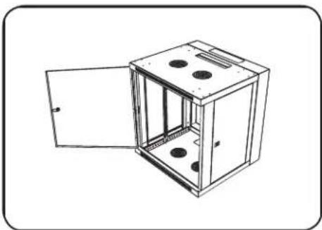 Tripp Lite SmartRack SRW10US - Inverser la baie - 3