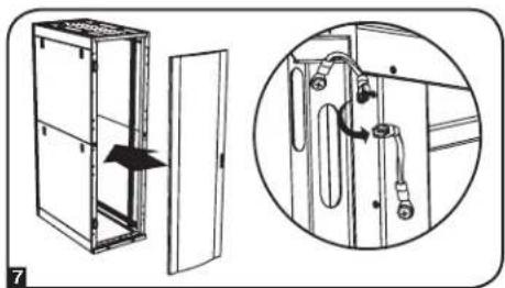 Tripp Lite SmartRack SR2400 - Reversing Front Door (continued) - 5