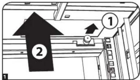 Tripp Lite SmartRack SR2400 - Adding or Removing Side Panels Removing Side Panel - 1