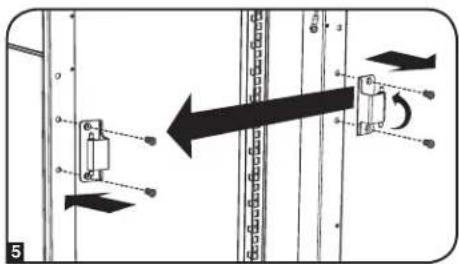 Tripp Lite SmartRack SR2400 - Reversing Front Door (continued) - 3