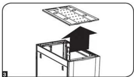 Tripp Lite SmartRack SR2400 - Adding or Removing Side Panels Removing Side Panel - 3