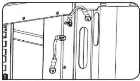 Tripp Lite SmartRack SR2400 - Inversion de la porte avant - 1
