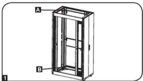 Tripp Lite SmartRack SR2400 - Adjusting Mounting Rails - 1