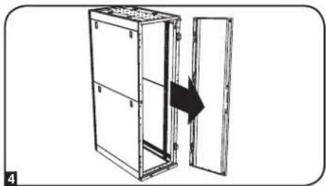 Tripp Lite SmartRack SR2400 - Reversing Front Door (continued) - 2