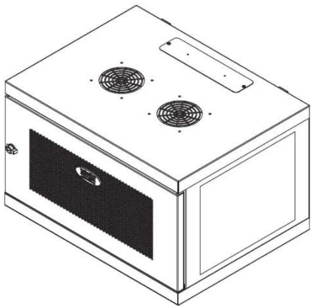 Tripp Lite SmartRack SRW6UKD - Armoire pour boîtiers pour bâti mural rabattable à la profondeur du commutateur et peu encombrant SmartRack 6U - 1