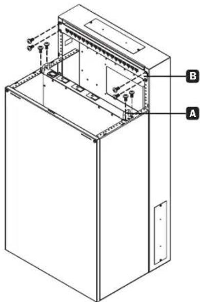 Tripp Lite SmartRack SRWF12U38 - UctaHOBka 06OpdyoBaHHa - 1