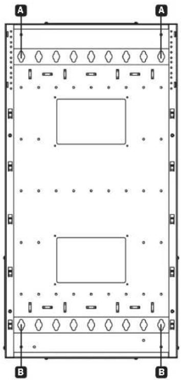 Tripp Lite SmartRack SRWF12U38 - 2-Post Rack-Mount Installation - 1