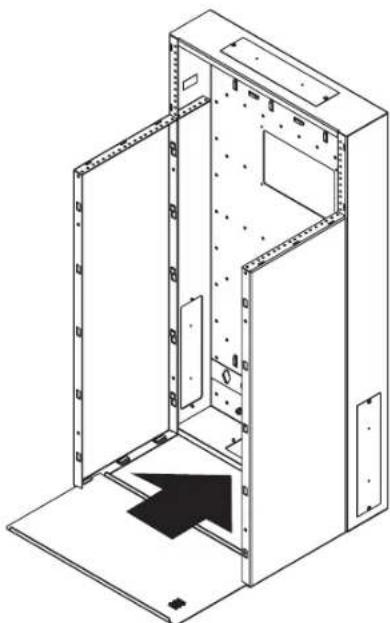 Tripp Lite SmartRack SRWF12U38 - yctaHObKa BEHTnIaIeHNOHHOro NOdoHa - 1