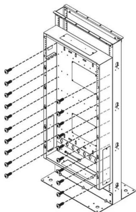 Tripp Lite SmartRack SRWF12U38 - 2-Post Rack-Mount Installation - 2