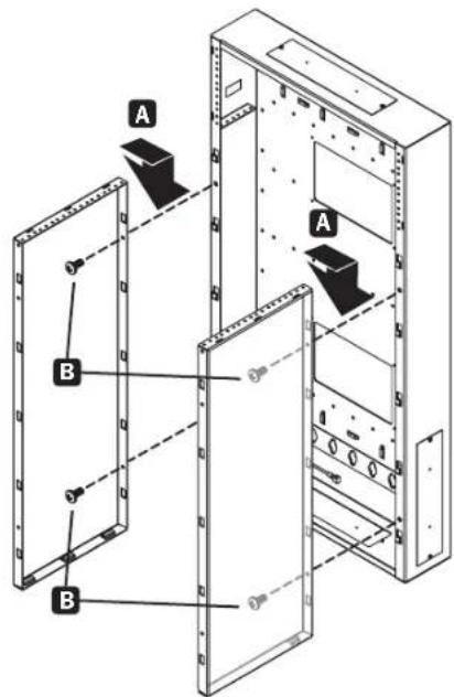 Tripp Lite SmartRack SRWF12U38 - Instalación de Panel Lateral - 1