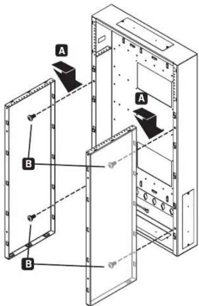 Tripp Lite SmartRack SRWF12U38 - Installation des panneaux latéraux - 1