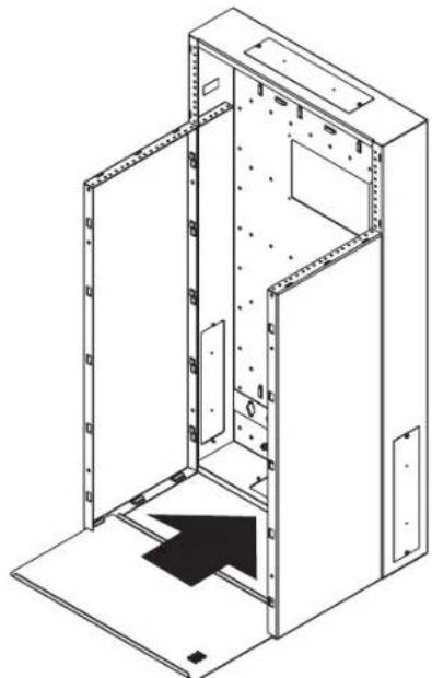 Tripp Lite SmartRack SRWF12U38 - Instalación de Charola de Ventilación - 1