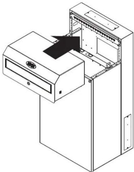 Tripp Lite SmartRack SRWF12U38 - Cover Installation - 1
