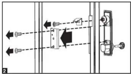 Tripp Lite SmartRack SR42UBCL - Como invertir las puertas - 2