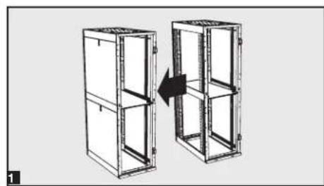 Tripp Lite SmartRack SR42UBCL - Combinación de racks - 1