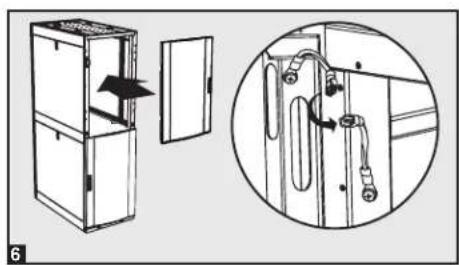 Tripp Lite SmartRack SR42UBCL - Reversing Doors - 6