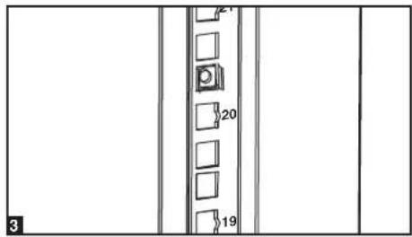 Tripp Lite SmartRack SR42UBCL - Installing Cage Nuts - 3
