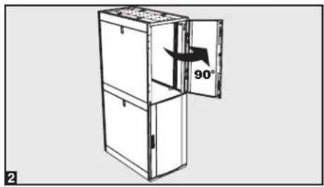 Tripp Lite SmartRack SR42UBCL - Retrait des portes - 2