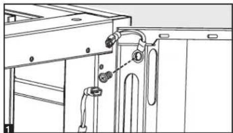 Tripp Lite SmartRack SR42UBCL - Como invertir las puertas - 1