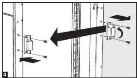 Tripp Lite SmartRack SR42UBCL - Reversing Doors - 4