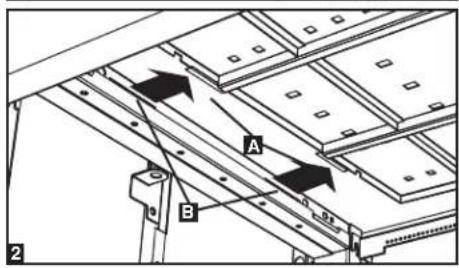 Tripp Lite SmartRack SR42UBCL - Retrait du plateau supérieur - 2