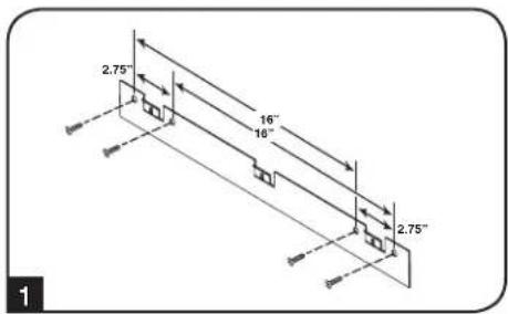 Tripp Lite SmartRack SRW12U13 - Fixation murale de la baie - 1
