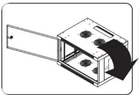 Tripp Lite SmartRack SRW12U13 - Invirtiendo el Gabinete - 1