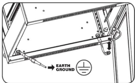 Tripp Lite SmartRack SRW18UHD - Mise à la terre - 1