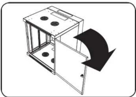 Tripp Lite SmartRack SRW15US - Reversing the Enclosure - 1