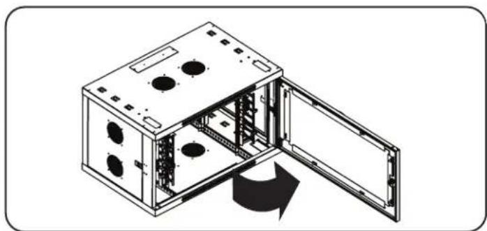 Tripp Lite SmartRack SRW9UDPGVRT - Inverser la baie - 2