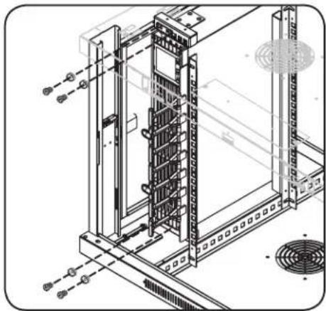 Tripp Lite SmartRack SRW9UDPGVRT - Installation pour montage en bâti vertical - 1