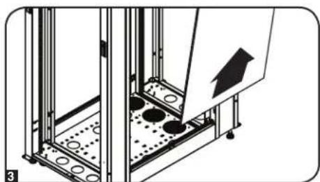 Tripp Lite SmartRack SR2000 - Para Reinstalar el Panel Lateral, Revierta los Pasos 1 a 3 - 6