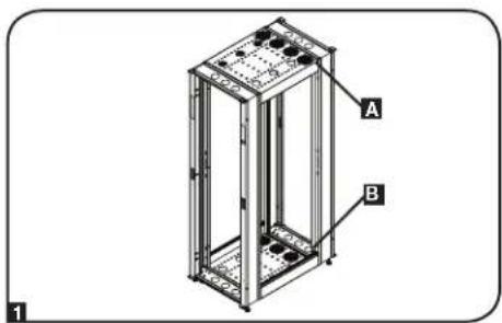 Tripp Lite SmartRack SR2000 - Réglage du rail arrêté - 1