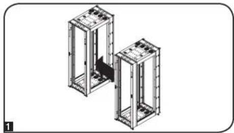 Tripp Lite SmartRack SR2000 - Combinaison (Assemblage en baie) d'armoires de stockage - 1