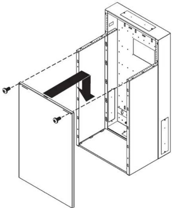Tripp Lite SmartRack SRWF16U38 - Front Panel Installation - 2