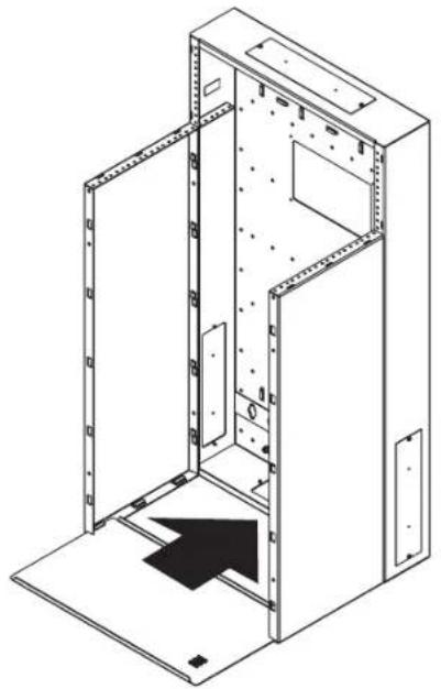 Tripp Lite SmartRack SRWF16U38 - Instalación de Charola de Ventilación - 1