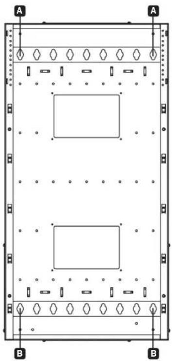 Tripp Lite SmartRack SRWF16U38 - 2-Post Rack-Mount Installation - 1